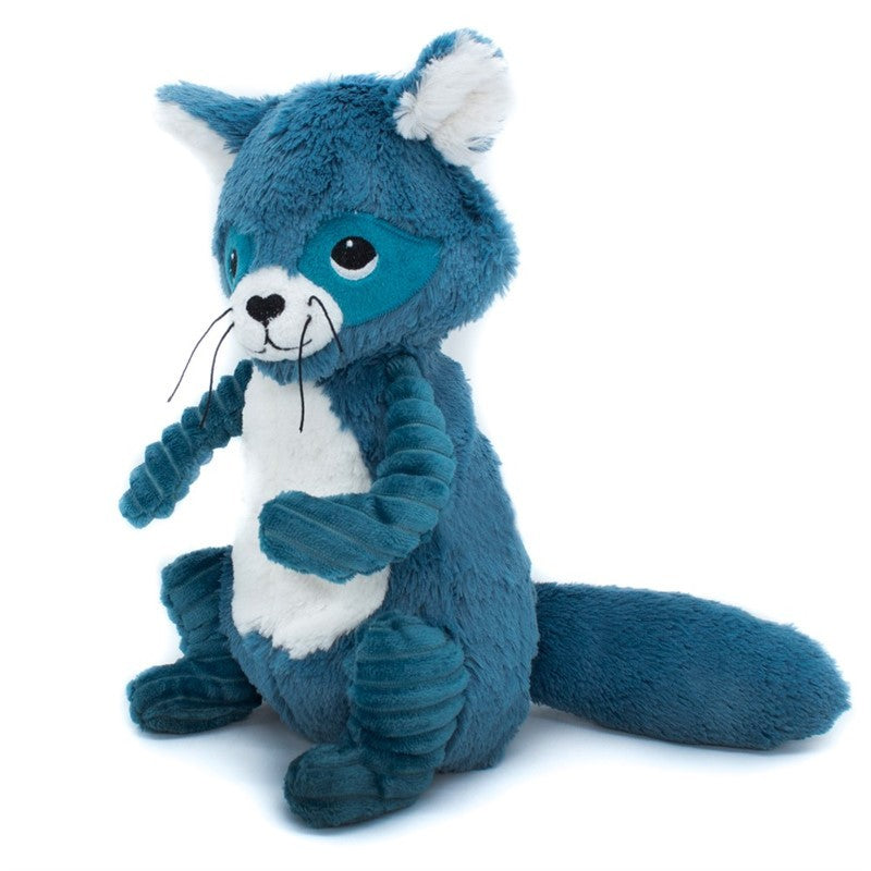 Peluche raton laveur Netoitou bleu – Les Ptipotos