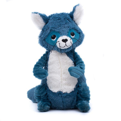 Peluche raton laveur Netoitou bleu – Les Ptipotos