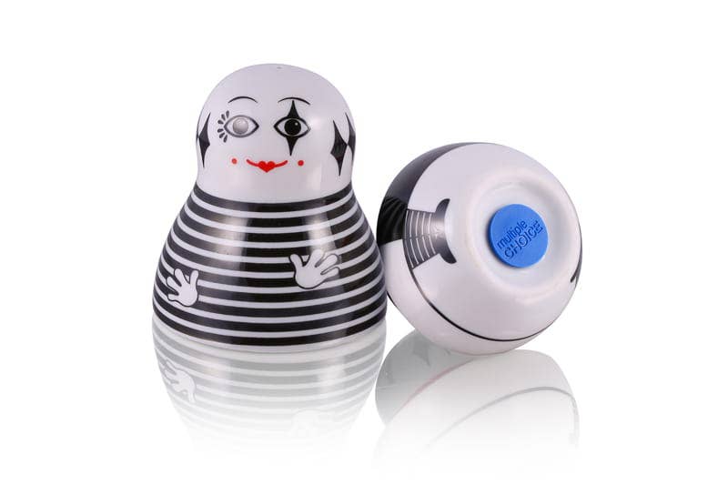 Mime Boo Russian Doll Salt & Pepper Shakers