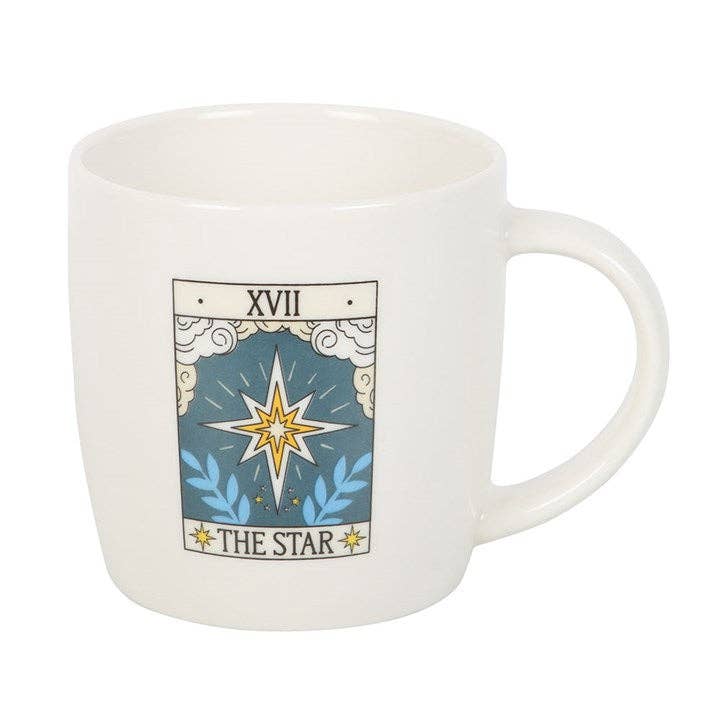 Tasse vintage carte de tarot L’Étoile