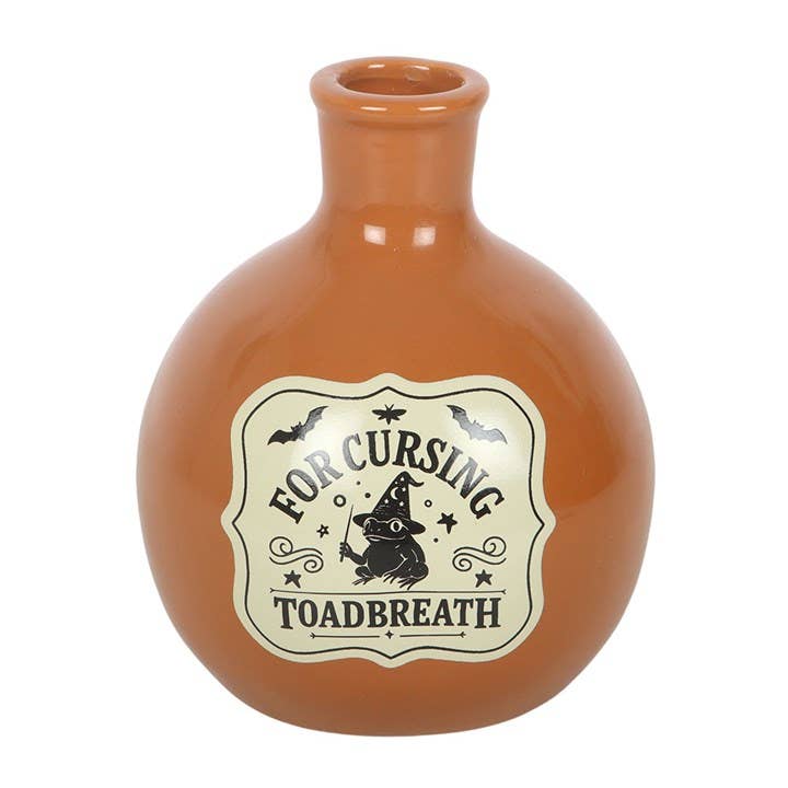 Vase-bouteille de potion « Souffle-de-crapaud » et porte-bougie