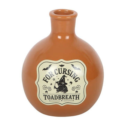 Vase-bouteille de potion « Souffle-de-crapaud » et porte-bougie