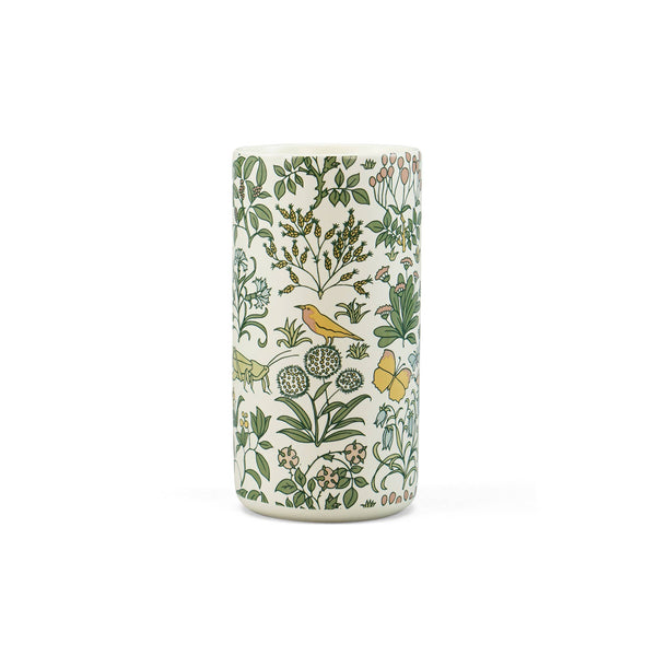 Vase en céramique Voysey Jardin botanique Faune et flore