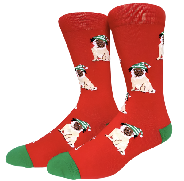 chaussettes chien lutin de noel mrcol