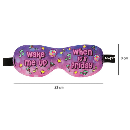 3D Teen Masque de sommeil – Wake Me Up