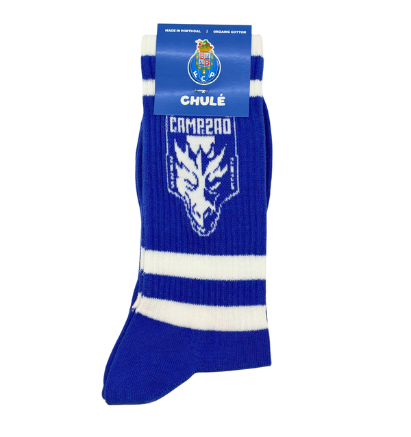 Chaussettes FC Porto « Champions 2025/2026 » – Bleu - Chulé