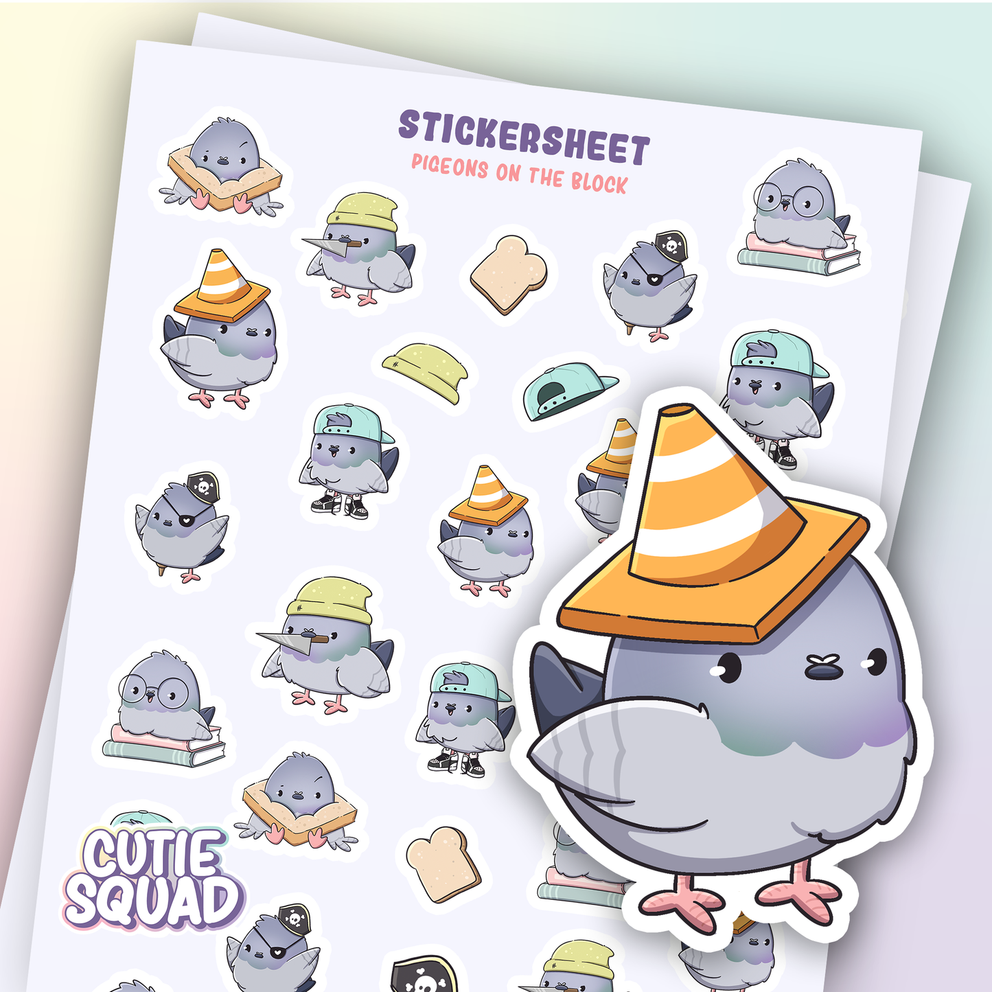 Pigeon | Sticker Sheet