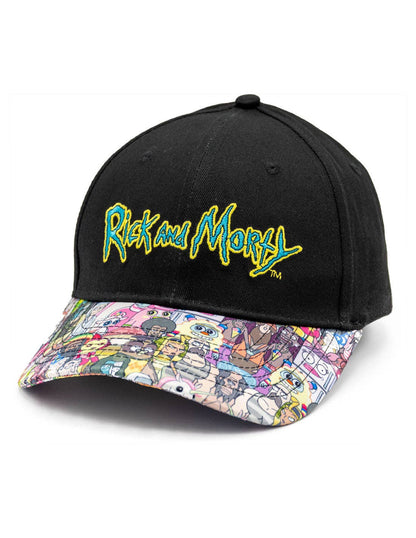 casquette rick et morty logo cotton division