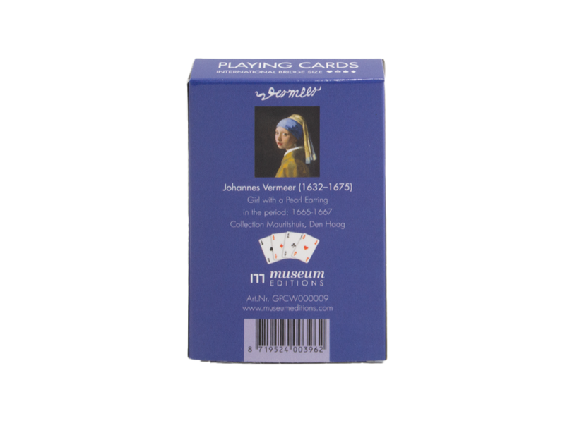Jeu de cartes Vermeer, La jeune fille à la perle