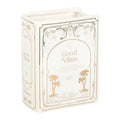 Book-Shaped Vase - White
