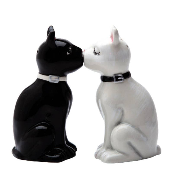 Salière et poivrière Chats Amoureux