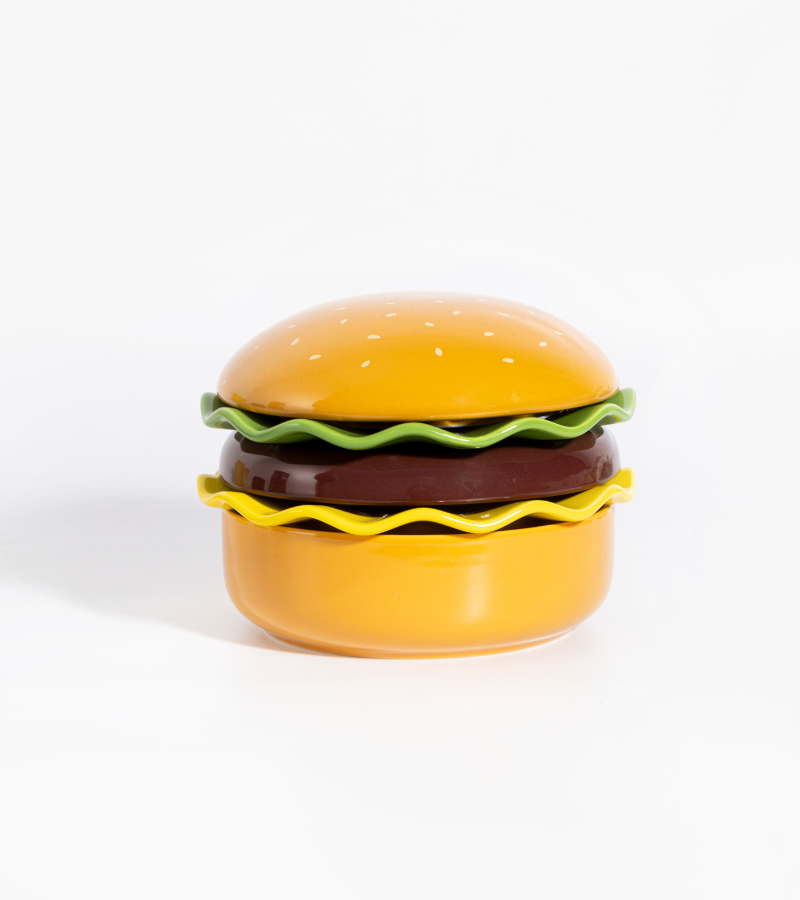 Set di pasti con hamburger
