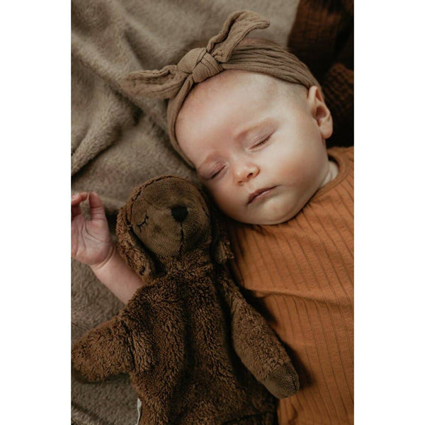 Small plush sheep hand warmer | brown