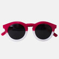 Lunettes de soleil Adulte Hop'Pop – Bicolore Transparent Rose