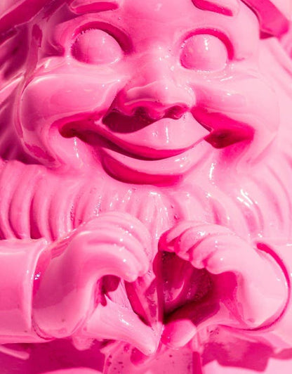 Nain de Jardin "Mains en cœur" Rose M