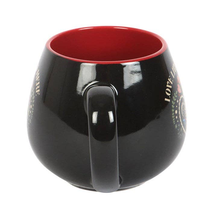 Mug Folk Heart « Love Lives Here » – 500 ml