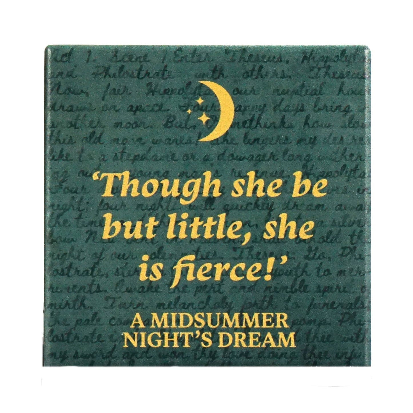 Shakespeare A Midsummer Night's Dream Ceramic Coaster