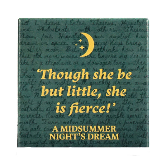 Shakespeare A Midsummer Night's Dream Ceramic Coaster