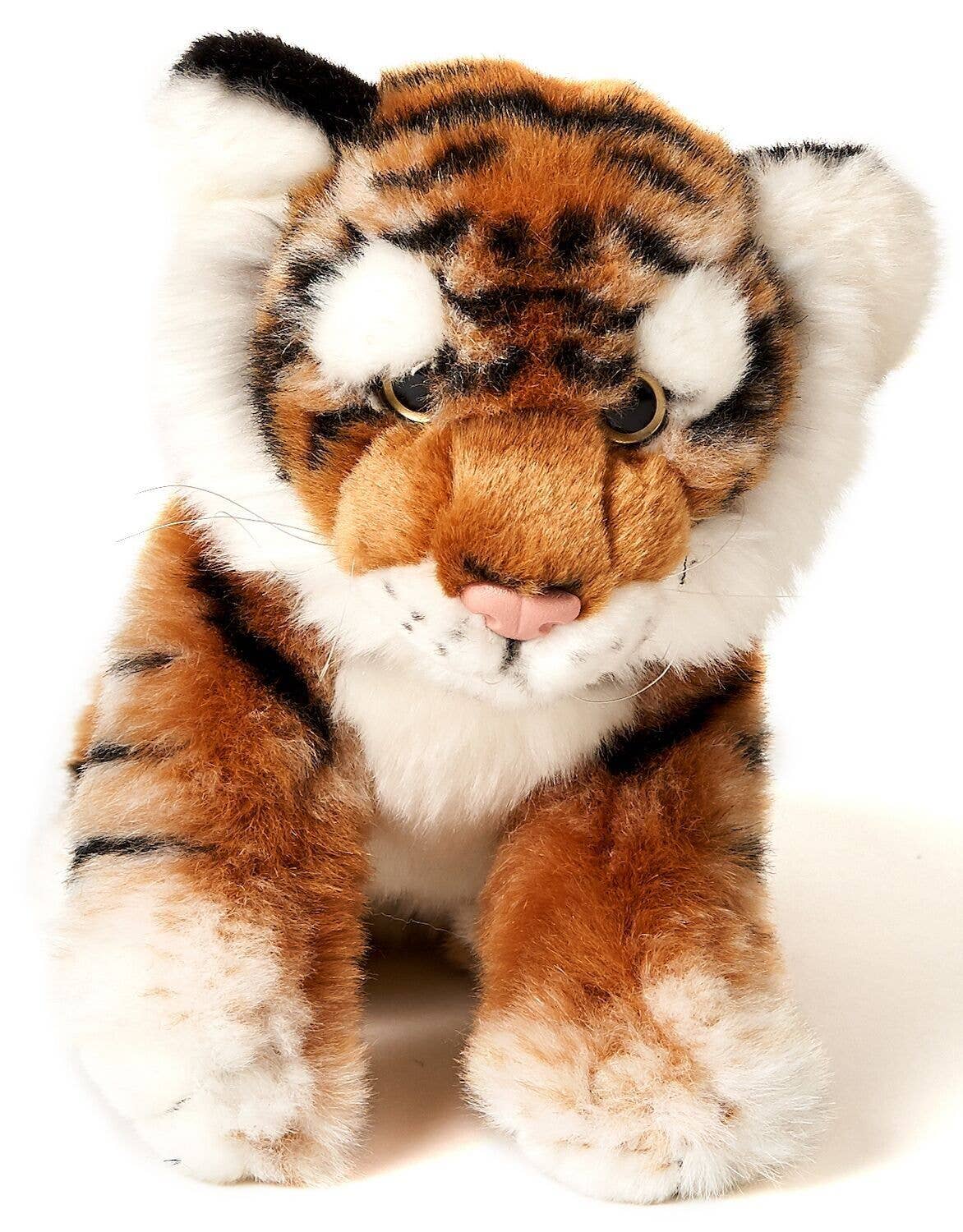 Baby tiger plush toy, sitting