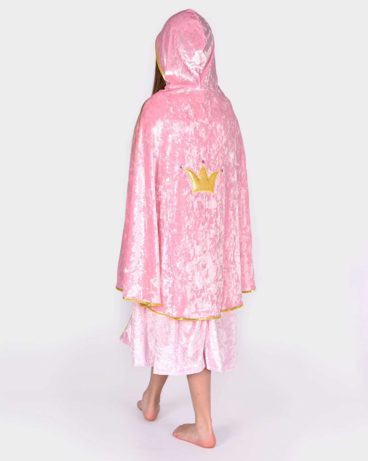 Cape rose crown in gold 98-128 cm 3-8 years
