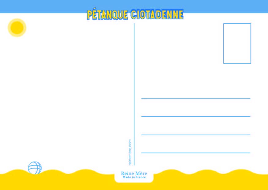 Carte Postale - Pétanque Marseillaise