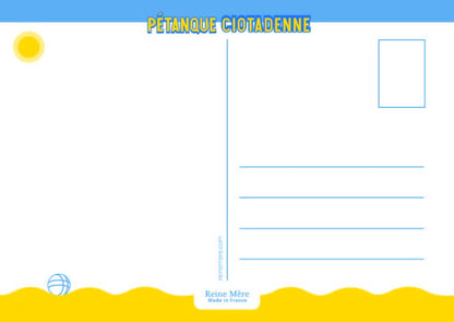 Carte Postale - Pétanque Marseillaise