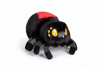Mini Squishable Black Widow Plush