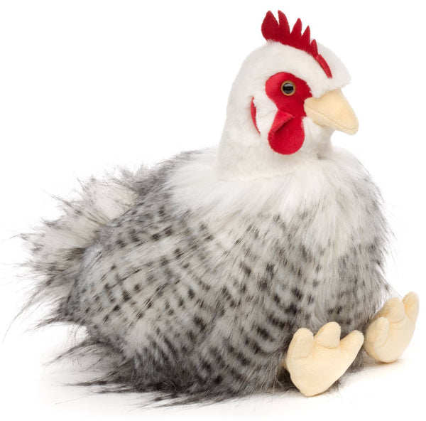 Peluche Poule assise Uni Toys