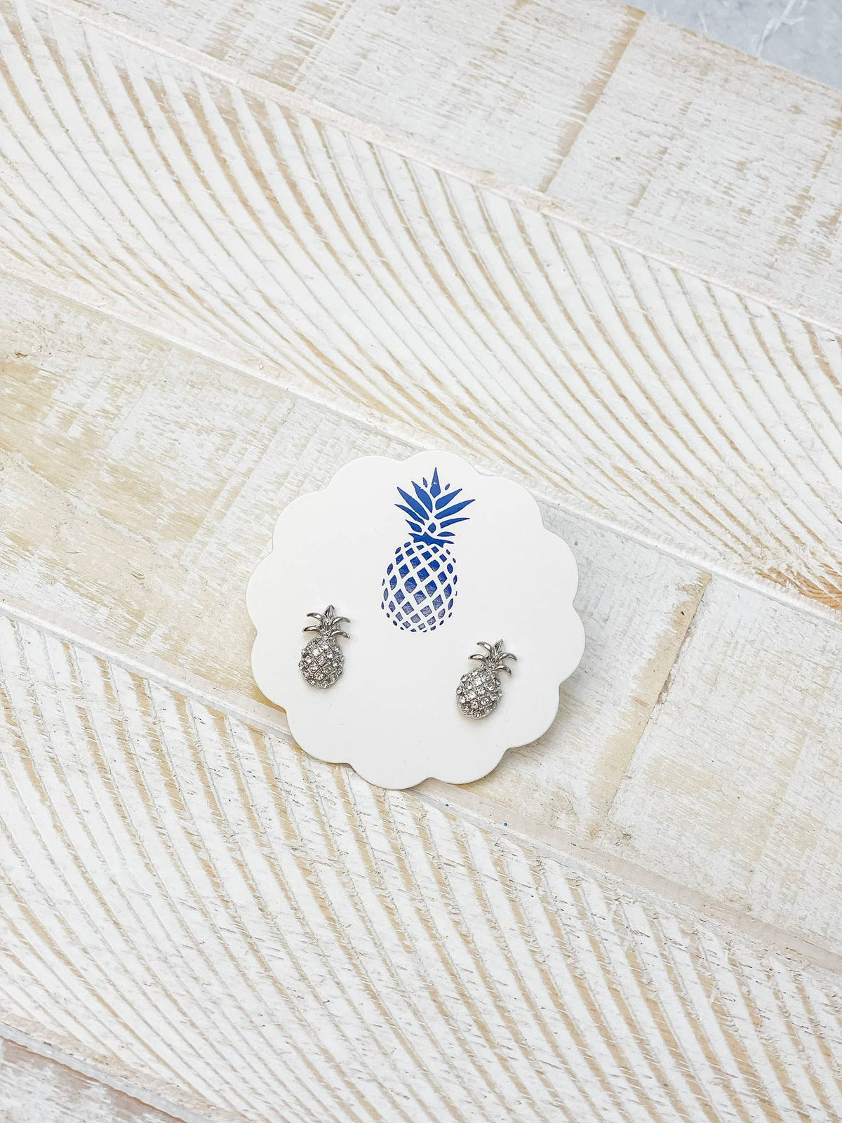 Boucles d'oreilles Ananas