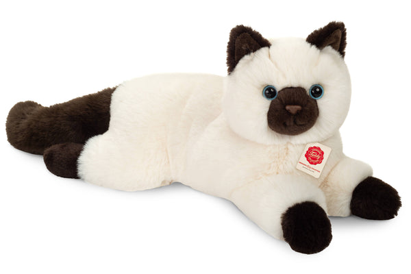 Peluche Chat Sacré de Birmanie Couché - Teddy Hermann