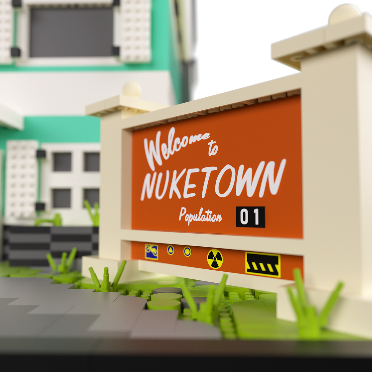 Nuketown Brickset