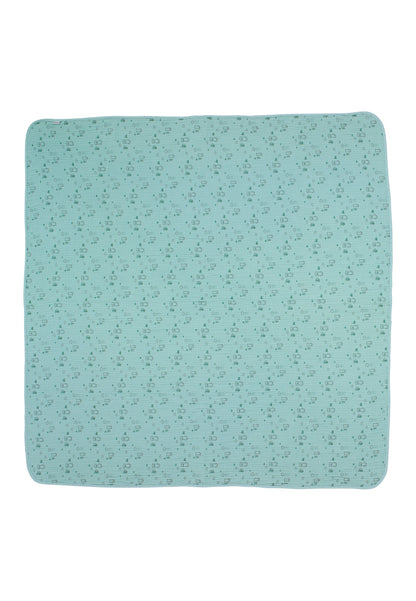 Couverture bébé Ours Ben en mousseline - 120 x 120 cm – vue 2