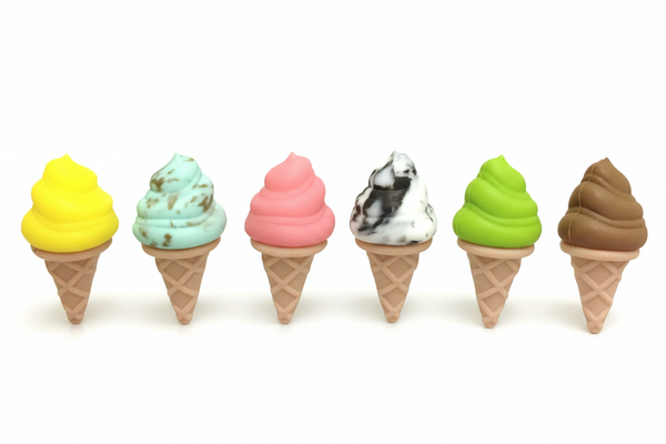 Segnabicchieri a forma di gelato