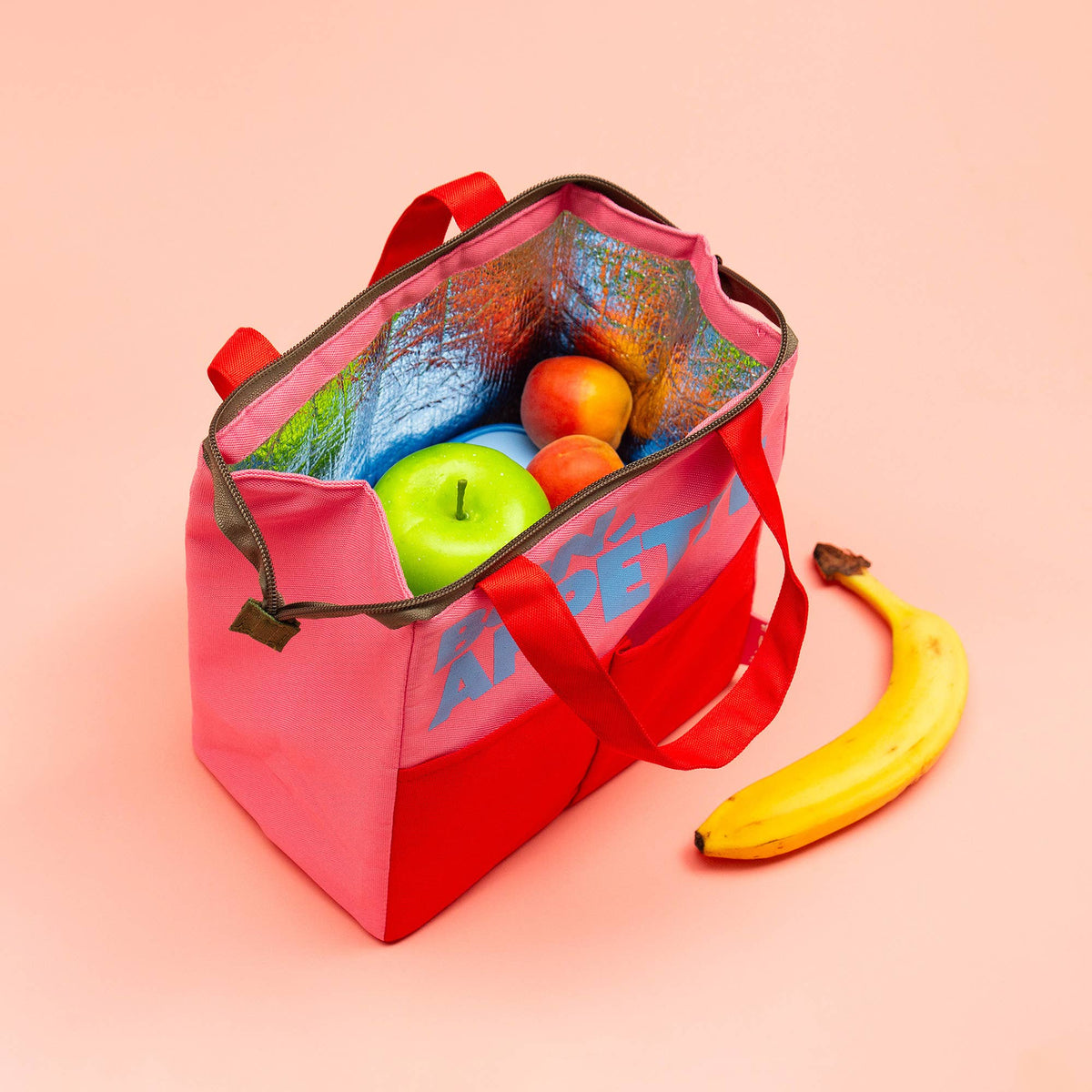 Sac Isotherme "Bon Appétit" - Rouge