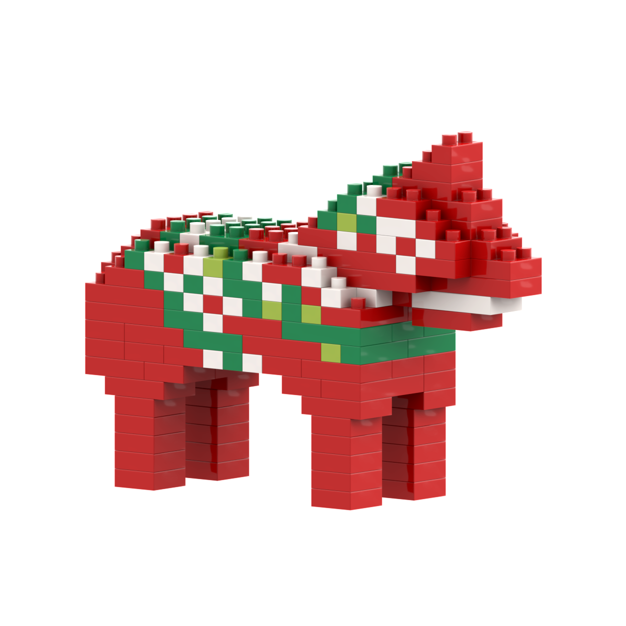 BRIXIES Dalecarlian Horse “Dalahäst”