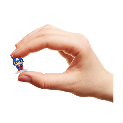 Bitty Pop! Bitty Bot Captain America Mech with Captain America – détail officiel Funko