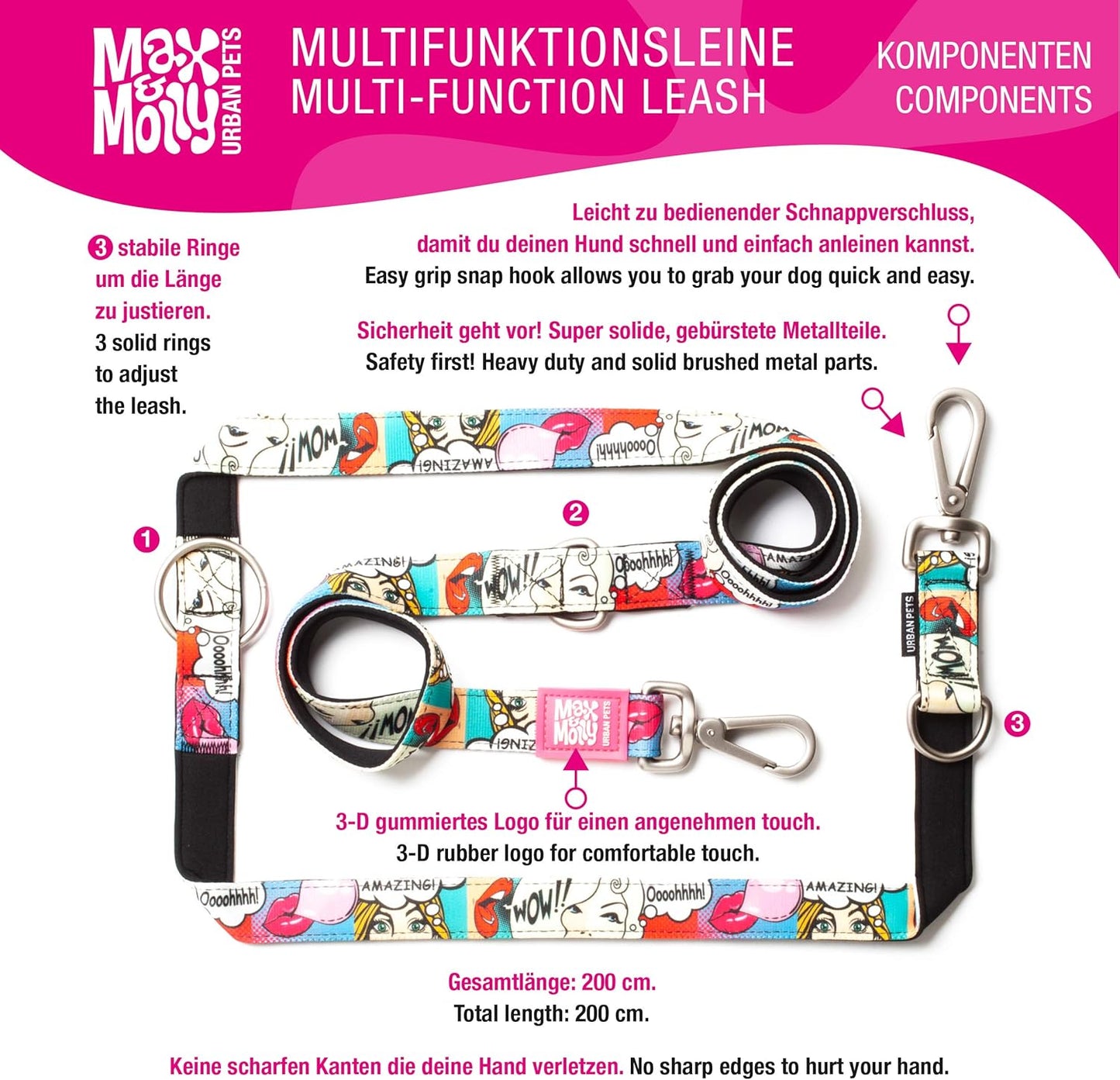 Multifunction Leash - Ducks