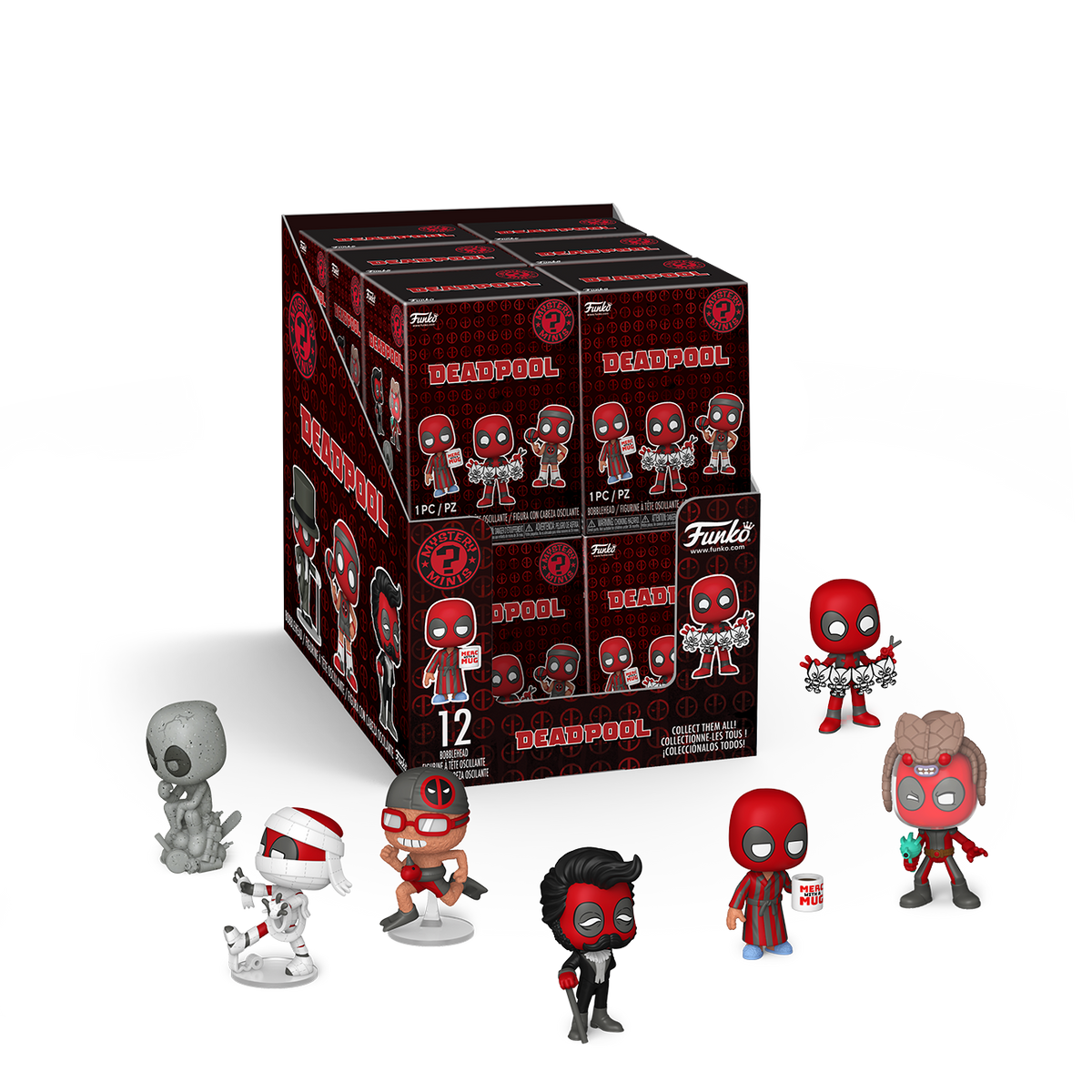 Funko Deadpool Classic Mystery Minis - vue officielle 1