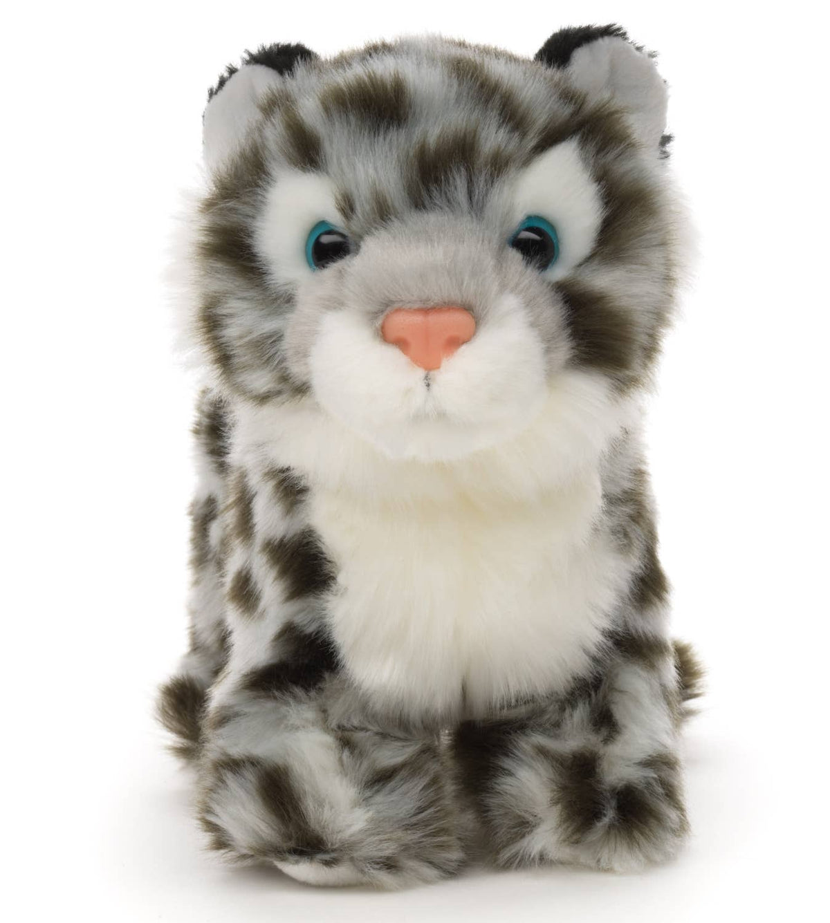 Panthère des neiges, debout - 31 cm (longueur) - peluche