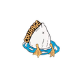Spilla White Duck "Coraggio"