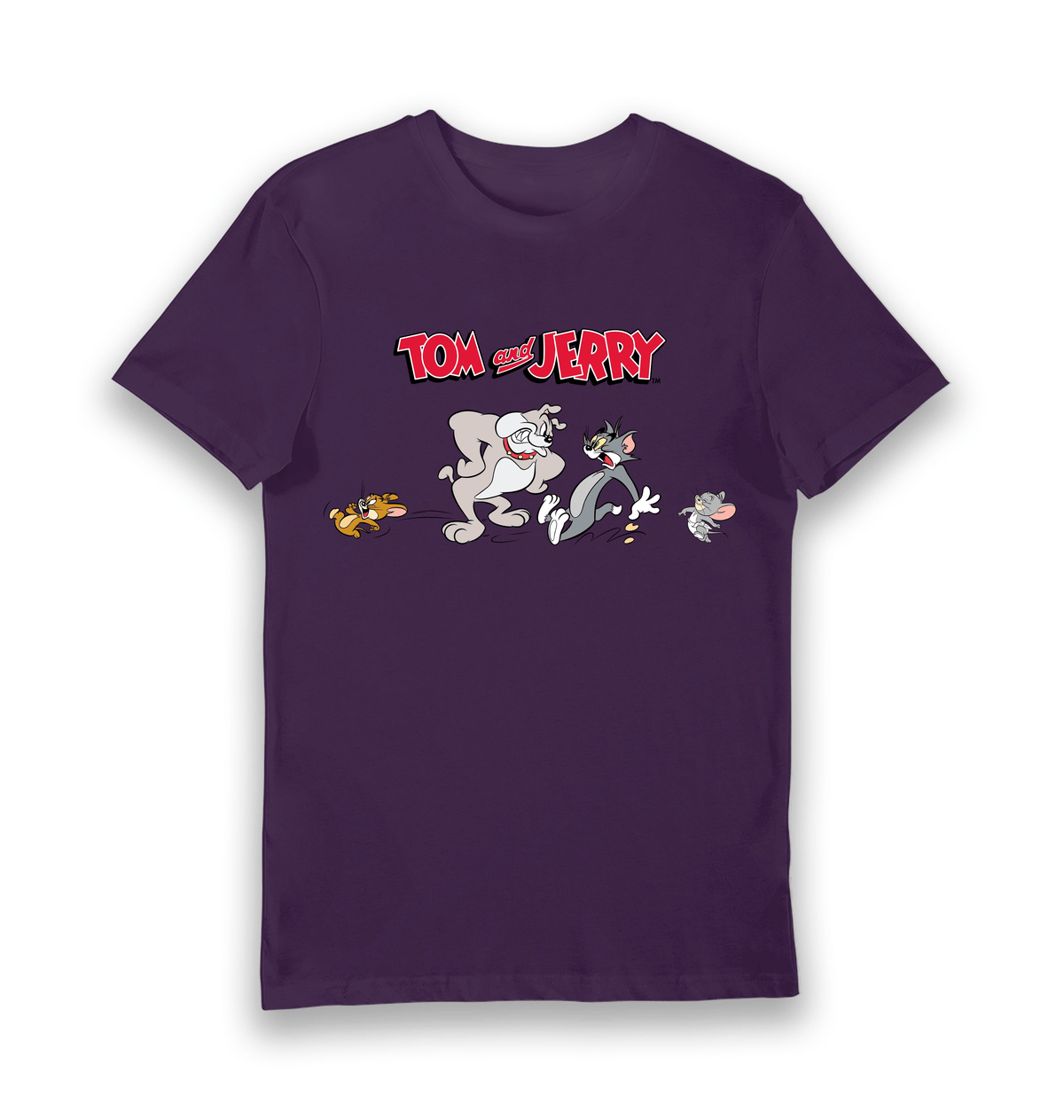 T-shirt adulte Tom et Jerry personnages
