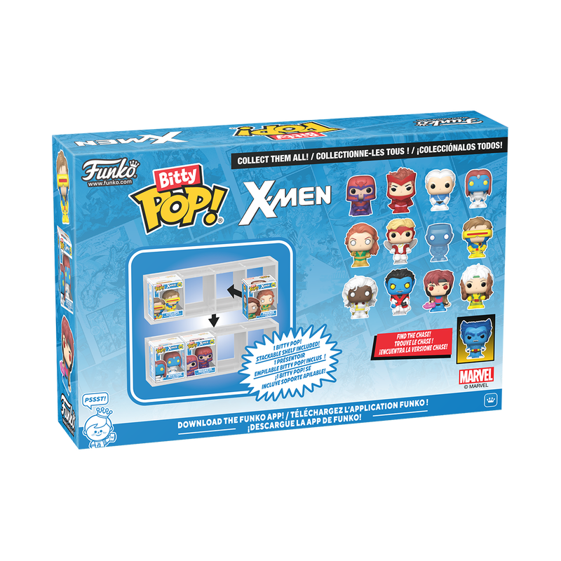 Bitty Pop! X-Men 4-Pack Series 3