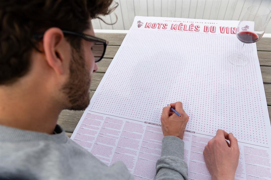 Poster del gioco XL - Ricerca di parole sul vino 