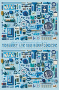 XL-Spielposter – Trouvez les 100 Différences