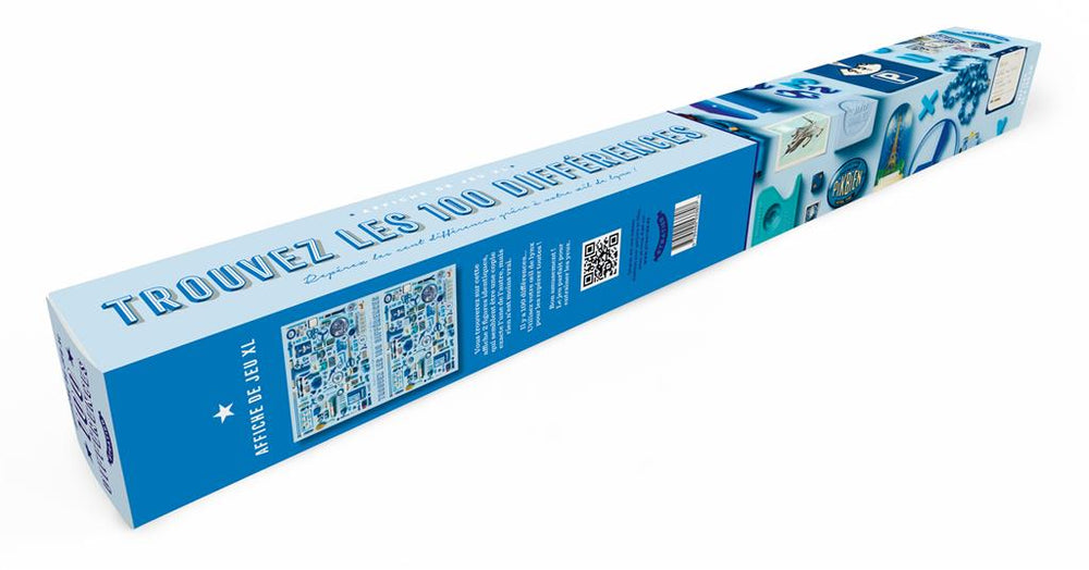 XL-Spielposter – Trouvez les 100 Différences