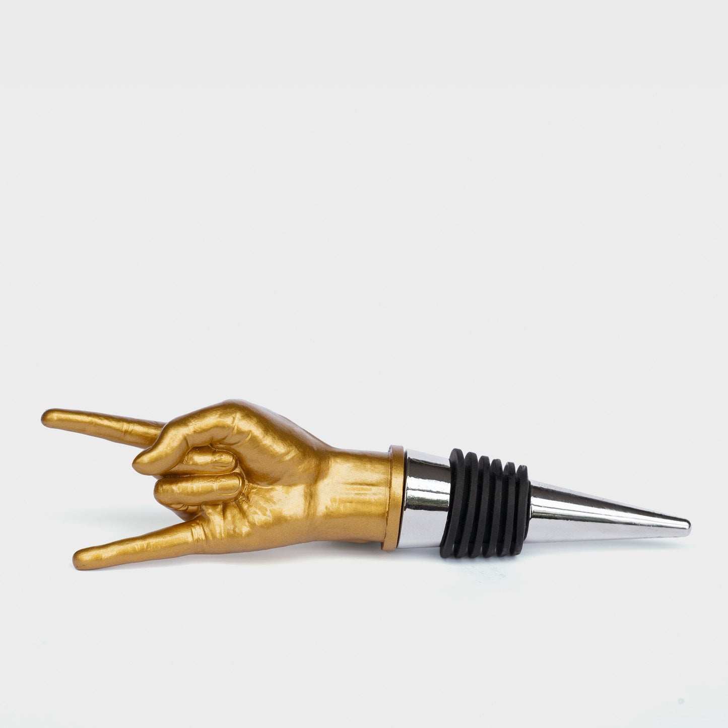 "Rock On" Bottle Stopper