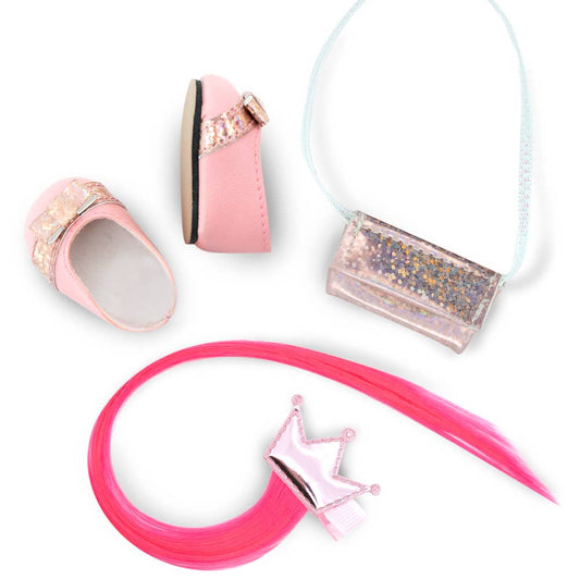 Ensemble de chaussures et d'accessoires de 20 cm