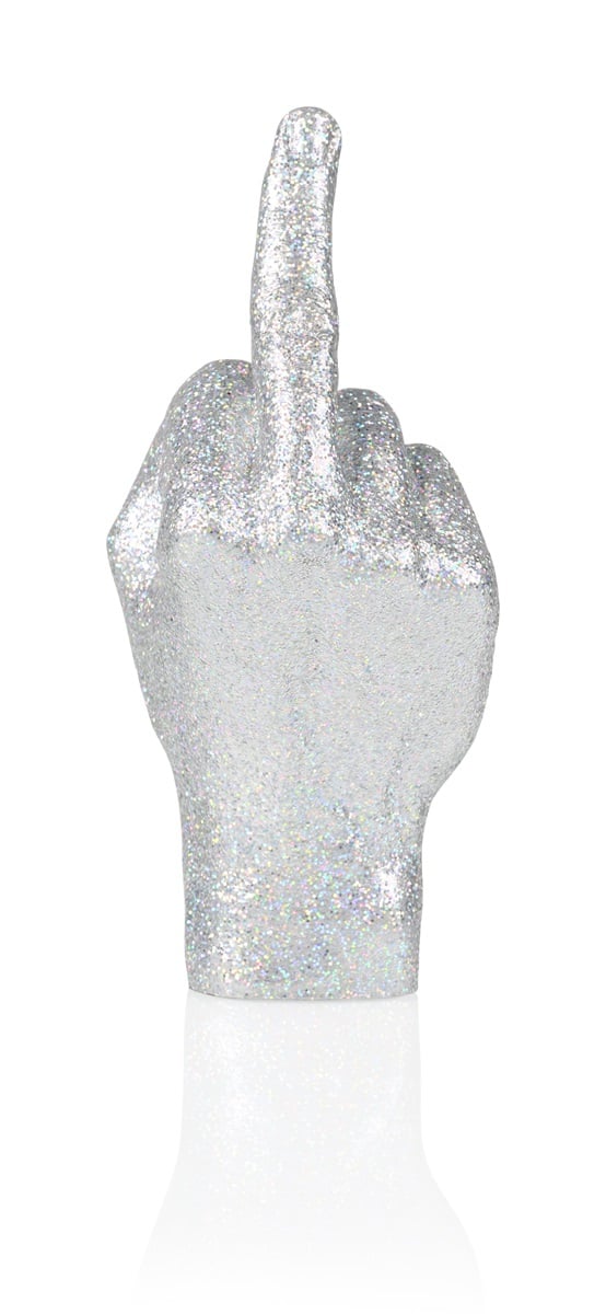 Sculpture Main F**k - Disco Bitten – Objet déco original