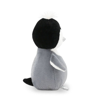 Peluche Fluffy le pingouin gris - 22 cm - dès 0 mois