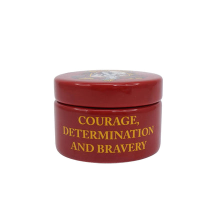 Round ceramic box (6 cm) - Harry Potter (Gryffindor)